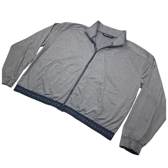 Under Armour Womens Heatgear Armour Full Zip Jacket Size XL 1320589-019 NWOT - Picture 1 of 13
